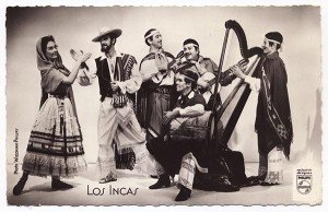 1959 Los Incas carte postale